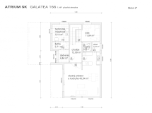 pôdorys 1.NP Galatea 166