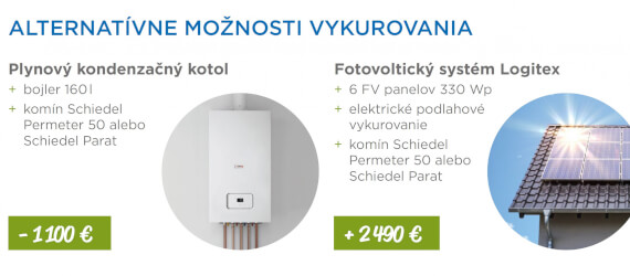 Alternatívne možnosti vykurovania – teraz s akčným bonusom 2 000€