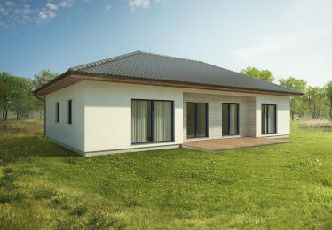 Bungalov Laguna 121 s valbovou strechou
