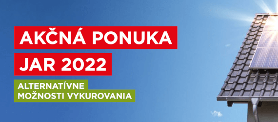 Alternatívne možnosti vykurovania – teraz s akčným bonusom 2 000 €