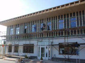 Nadstavba poschodia v meste Rokycany